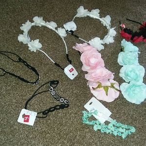 Lot of hair accessories.